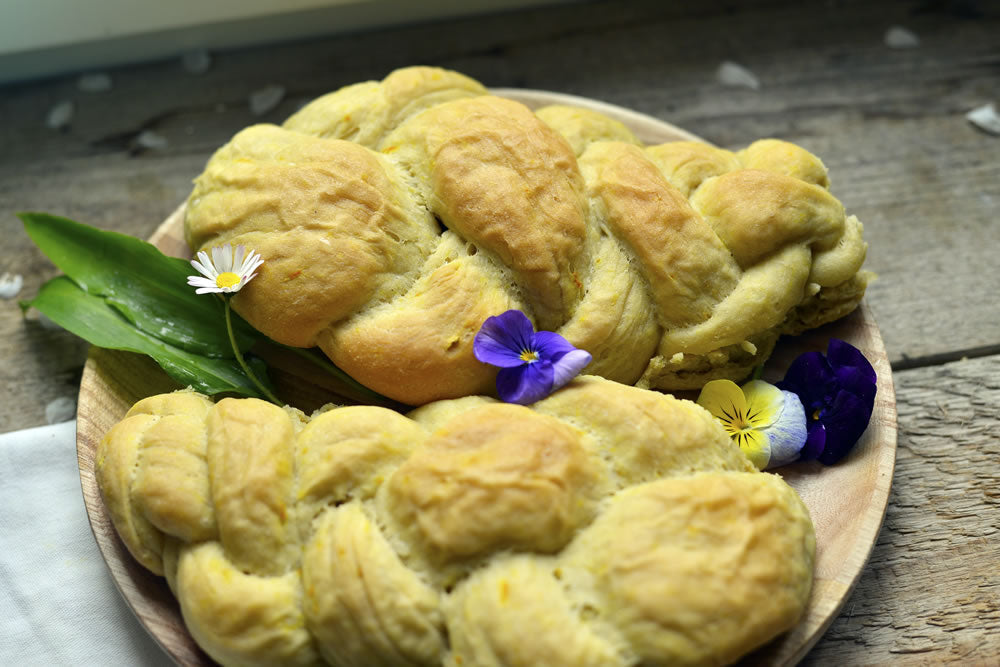 Kokoszöpfe mit Kurkuma