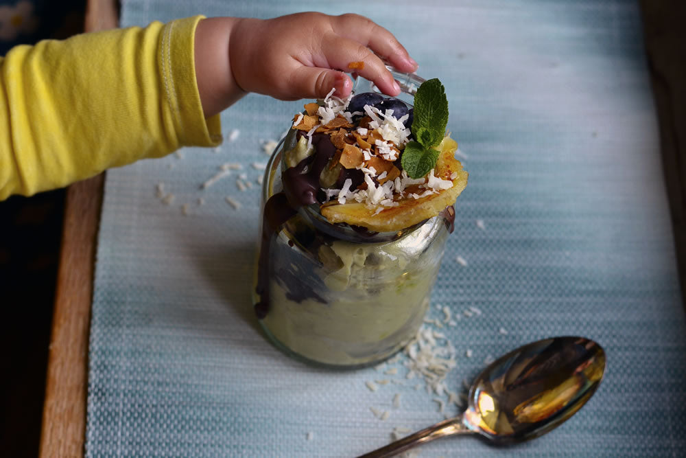 Avocado-Kokos Nicecream