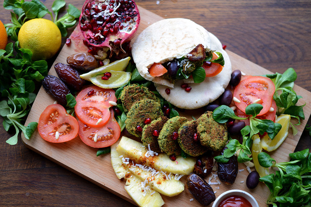 Falafel mit Kokosmus