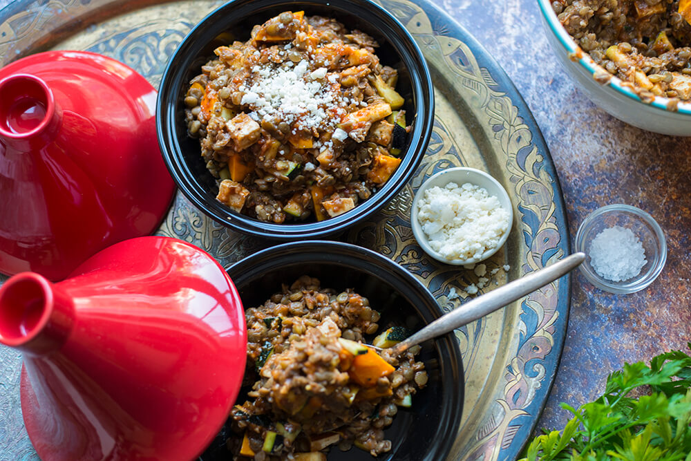 Gemüse-Tajine