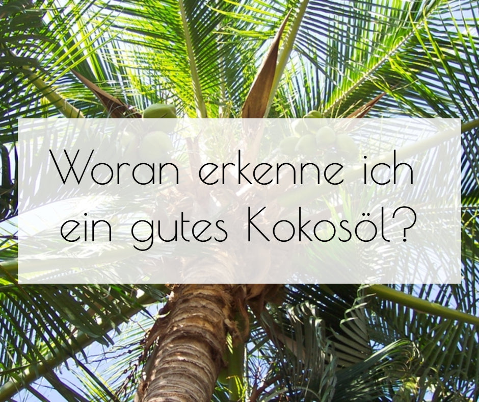 Woran erkenne ich ein gutes Kokosöl?