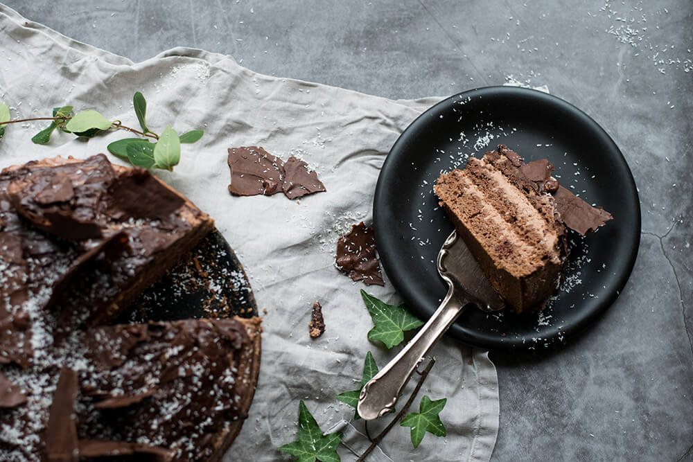 Nougat-Sahne-Torte