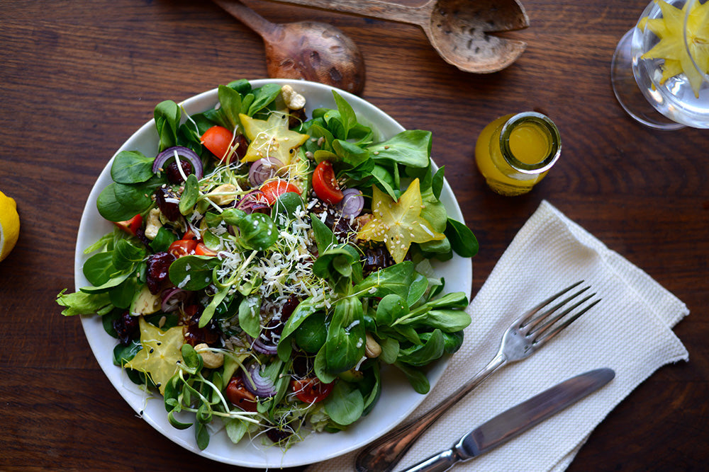Salatdressing mit Kokosöl