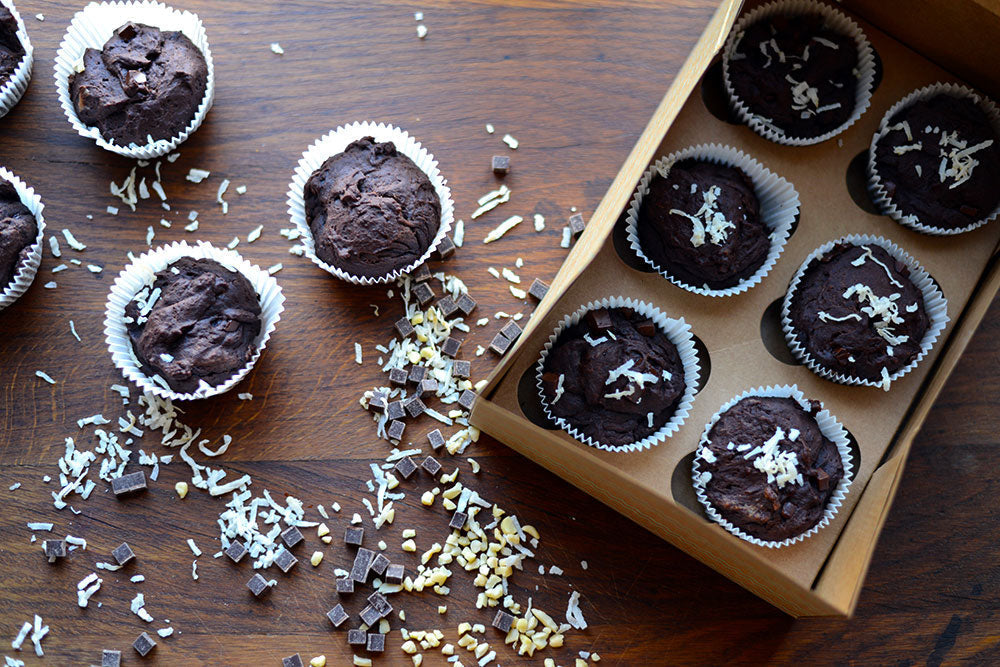 Schokoladen-Muffins