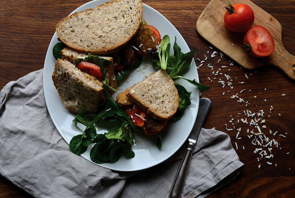 Tempeh-Sandwich