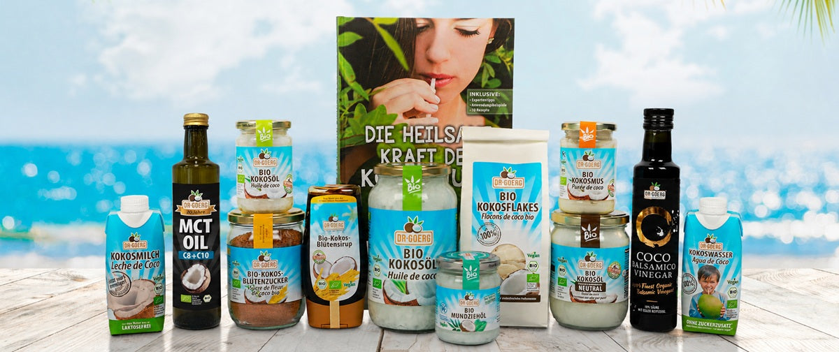 Premium Bio-Kokosprodukte von Dr. Goerg
