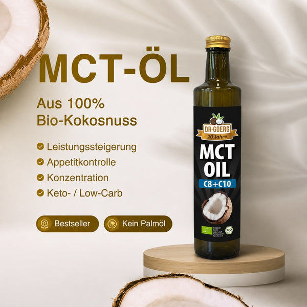 MCT-Öl aus Bio-Kokosöl