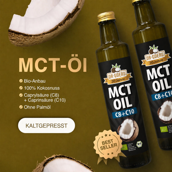 MCT-Öl aus Bio-Kokosöl