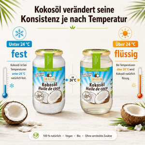 Premium Bio-Kokosöl