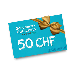 KokosPalme.ch Geschenkgutschein